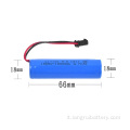 Li-ion Lithium Pack da 1800 mAh 3,7 V Batteria ricaricabile